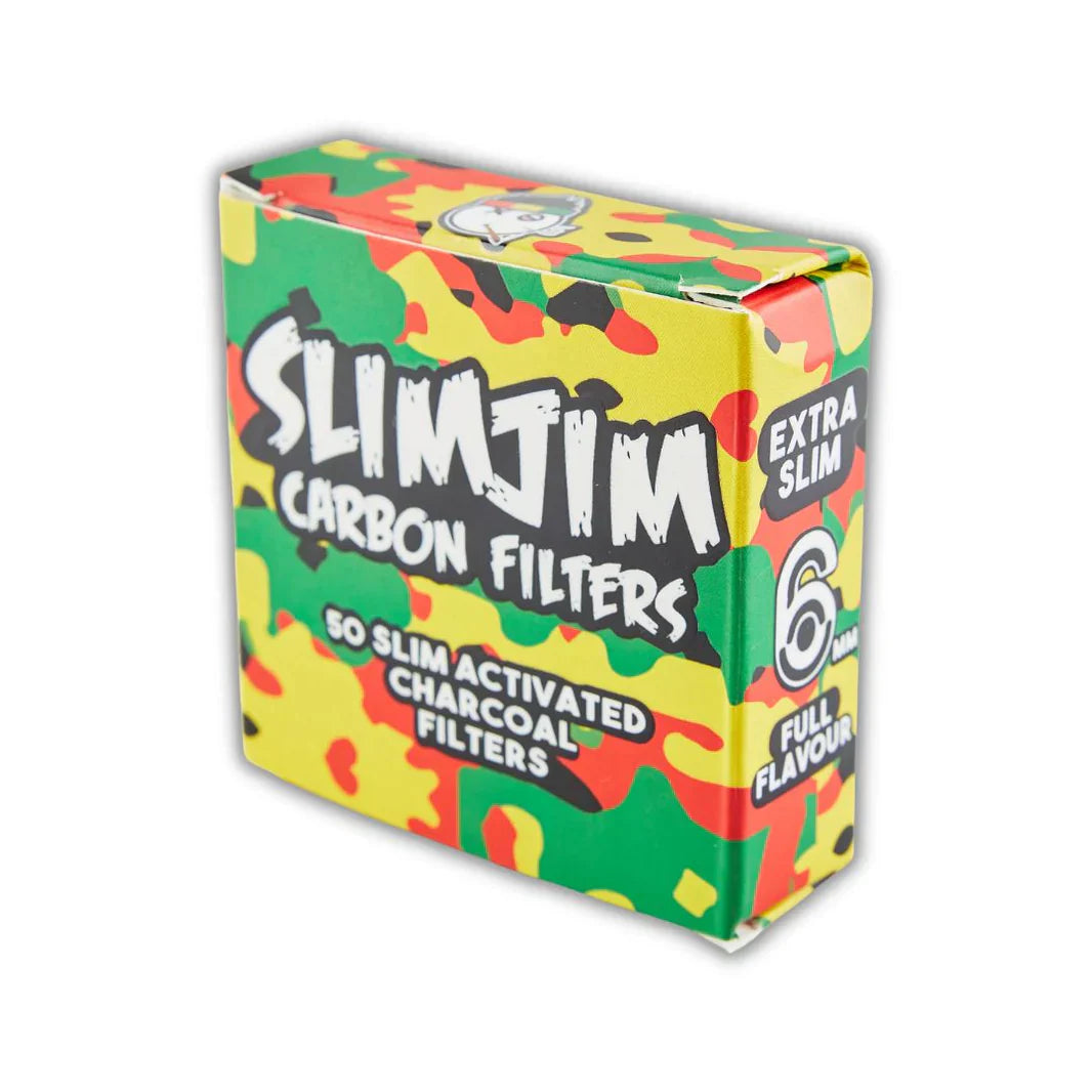 Slimjim - Camo Carbon Filters (6mm) (Pack of 10)_14