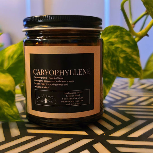 Mind Your Bees - Caryophyllene Terpene Inspired Luxury Candle_0